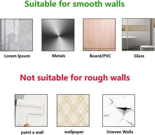 Miniatura 4 de Paquete de 14 ganchos de pared de 13 libras (máximo), colgadores de pared sin clavos, ganchos adhesivos de pared, impermeables y resistentes al