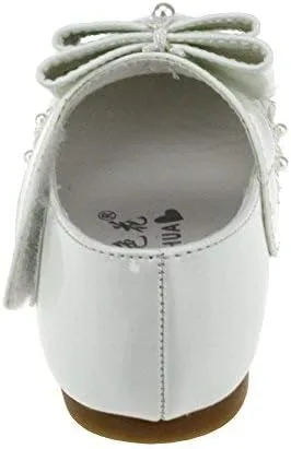 Miniatura 6 de Maxu Kid Girl PU vestido zapato gancho y lazo plano