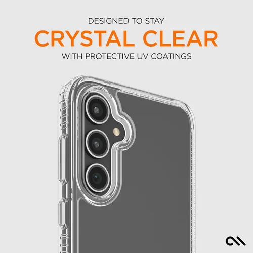 Miniatura 5 de Case-Mate Funda transparente resistente para Samsung Galaxy S23 FE 5G [protección contra caídas D3O de 16 pies] [compatible con carga inalámbrica]