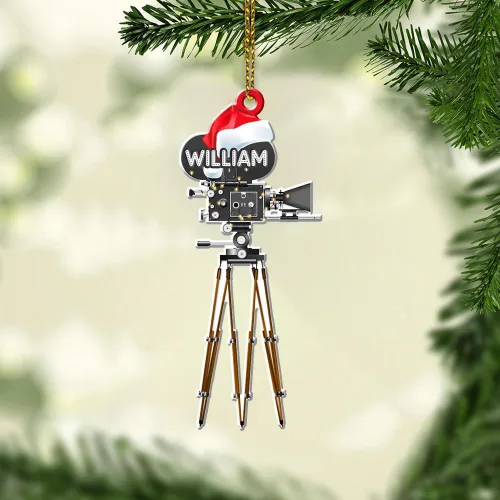 Miniatura 10 de Personalized Name Filmmaking Christmas Ornament Film Clapboard Ornament Director Clapboard Christmas Ornament Movie Clapperboard Theater Ornament 156