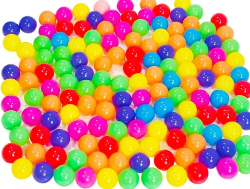 Miniatura 6 de LANGXUN 50 100 200 400 Bolas de Pelotero de Plástico Suave para Niños, Regalo para Cumpleaños de Bebé o Niño Pequeño, Navidad, Pelotero con Tienda