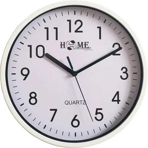 Miniatura 8 de Uniware - Reloj de pared silencioso sin tictac de diseño moderno conciso para decoración de sala de estar, oficina, dormitorio