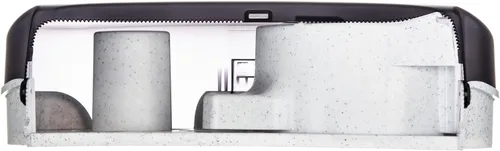 Miniatura 2 de San Jamar - SJMR4000TBK R4000TBK Dispensador de Papel Jumbo Doble de 9", Perla Negra, 12" x 19" x 5.3