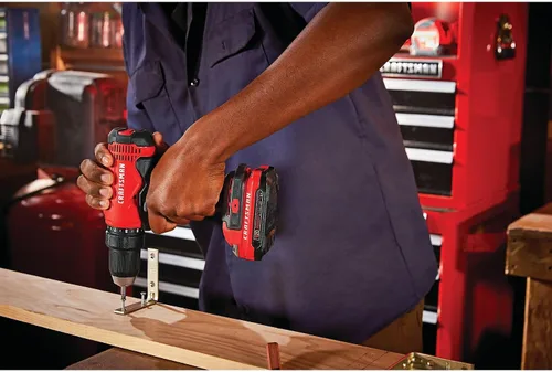 Miniatura 5 de CRAFTSMAN V20 - Kit de taladro/controlador inalámbricos (CMCD701C2)