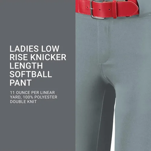 Miniatura 3 de Russell Athletic Women's Ladies Low Rise Knicker Length Softball Pant
