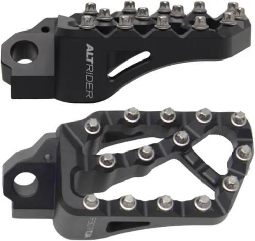 AltRider Adventure X - Estriberas compatibles con BMW R 1200/1250 / 1300 GS/GSA, diseño resistente, apto para botas, tacos de alta tracción para