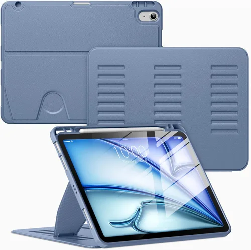 Miniatura 12 de VIKESI - Funda para iPad Air de 11 pulgadas con chip M3 / M2 2025/2024 y para iPad Air de 5ª/4ª generación de 10.9 pulgadas 2022/2020, funda