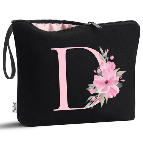 Miniatura 186 de Vavabox A-Z Bolsa de Maquillaje Personalizada, Regalos de Cumpleaños para Mujeres y Mamá, Regalos para la Mejor Amiga, Bolsa de Cosméticos