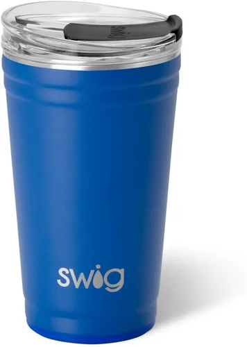 Miniatura 19 de Swig Life - Vaso aislante de 22 onzas, vaso de viaje para café con tapa, taza de viaje para café apta para portavasos, acero inoxidable (Aqua)