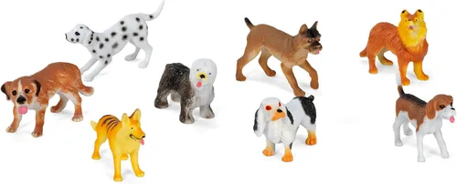 Miniatura 5 de Wild Republic Tubo de la naturaleza del perro, figuras de perro, juguete para mascotas, regalos para niños, juego de 8 piezas