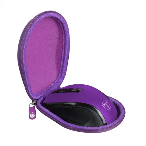 Miniatura 7 de Hermitshell Funda rígida de viaje compatible con HOTWEEMS D-09 / E-YOOSO/VicTsing MM057 Ratón inalámbrico para computadora, mouse USB inalámbrico