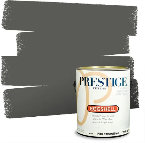 Miniatura 16 de PRESTIGE Paints - Pintura interior e imprimación en uno, 1 galón, cáscara de huevo, pimienta envejecida