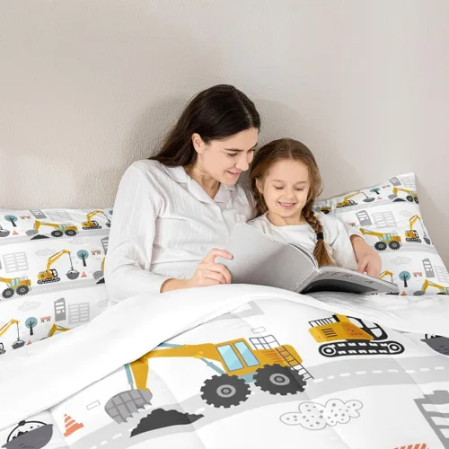 Miniatura 13 de Feelyou Juego de edredón de baloncesto para niñas y niños, juego de ropa de cama con juegos de pelota, decoración de habitación, regalo para amantes
