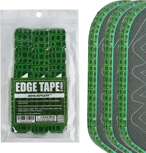 Miniatura 16 de PICKLETECH Pickleball Edge Guard Tape – Pink Unicorn Pattern Edge Tape for Pickleball Paddle - Fit Perfectly Curved Edge - No Wrinkling Sonrisa verde