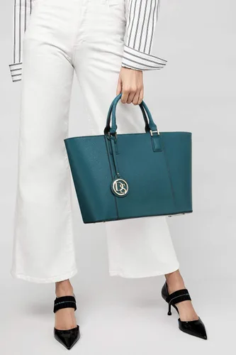 Miniatura 2 de DASEIN - Bolsa de mano para mujer bolsa tipo bandolera asa superior bolsa plana para trabajar