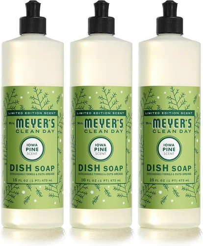 Miniatura 50 de Mrs. Meyer’s Clean Day - Detergente líquido para platos, aroma a lavanda, botella de 16 oz