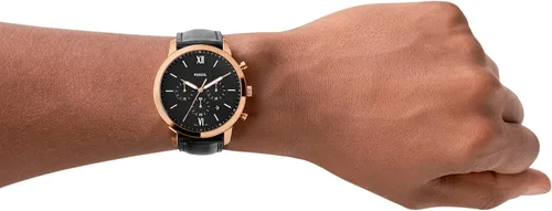 Miniatura 4 de Fossil Men's Neutra Stainless Steel and Leather Quartz Chronograph Watch