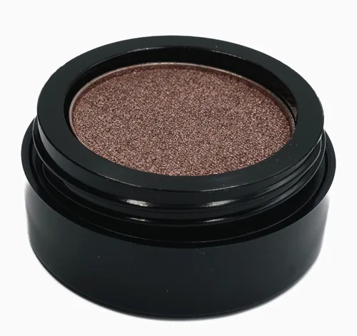 Miniatura 3 de Pure Ziva Sombra de ojos vegana con polvo metálico metálico brillante de cobre, color rosa oscuro, morado y rojo envejecido; libre de talco