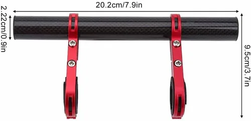 Miniatura 4 de Extensor de manillar de bicicleta Soporte de extensión de bicicleta Soporte de montaje de extensión de bicicleta 25.4mm31.0.315 in Soporte