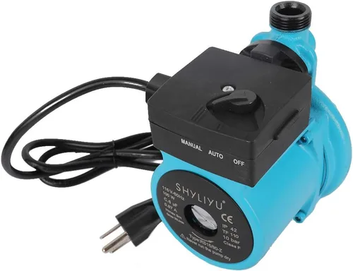 Miniatura 5 de Bomba automática de refuerzo de presión de 115V/60HZ 100W 3/4 pulgadas de salida automática Bomba de recirculación de agua caliente Bomba