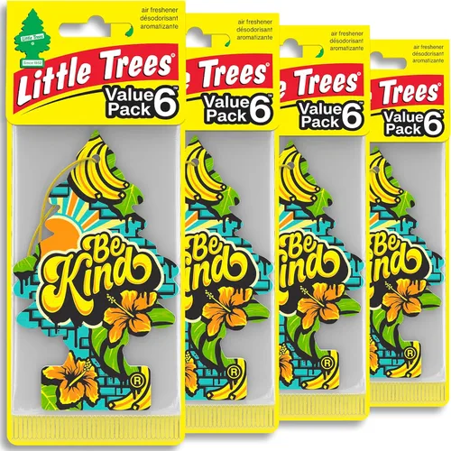 Miniatura 43 de Little Trees - Ambientador de árbol colgante que proporciona un aroma de larga duración para tu hogar o tu auto. Aroma Bayside Breeze, 24