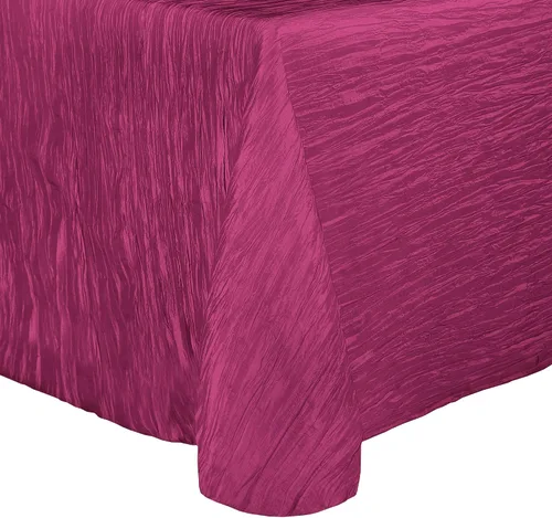 Miniatura 9 de Ultimate Textile Delano Crinkle - Mantel ovalado de tafetán (50 x 90 pulgadas), color negro