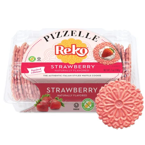 Miniatura 25 de Reko Pizzelle Galleta auténtica estilo italiano, arce, 7 onzas (paquete de 1)