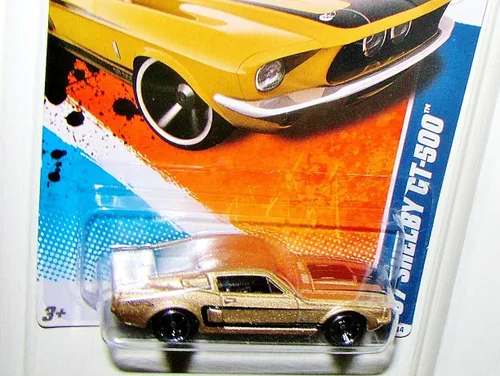 Miniatura 2 de Hot Wheels 2011 Muscle Mania 1/10 Oro '67 Shelby GT-500 101/244