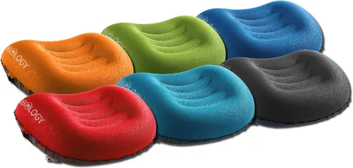 Miniatura 7 de Trekology Almohada inflable ultraligera de viaje para campamento - ALUFT 2.0 compresible, compacta, cómoda, ergonómica, para el cuello y el apoyo