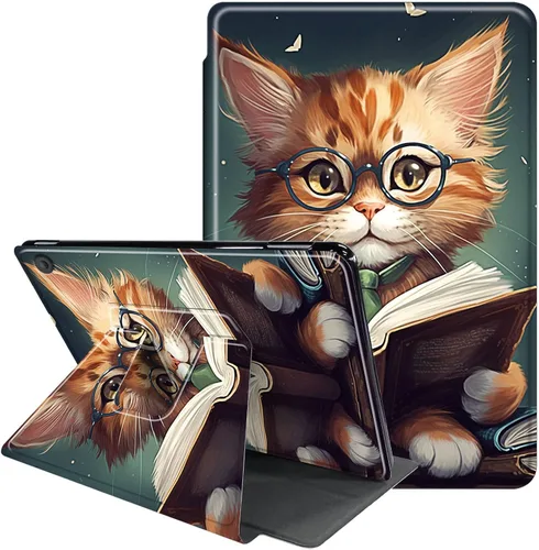 Miniatura 34 de Funda para Samsung Galaxy Tab A8 de 10.5 pulgadas 2022-360 grados giratoria multiángulo de visión protectora con apagado y encendido automático