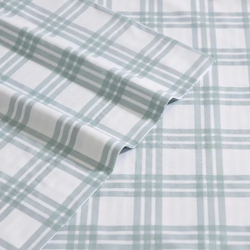 Miniatura 23 de Eddie Bauer - Juego de ropa de cama de percal de algodón, decoración fresca y elegante para el hogar, sábanas de tamaño King