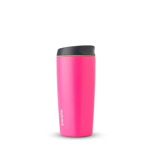 Owala SmoothSip Vaso Térmico de Café de Acero Inoxidable Aislado, Taza de Café Helado Reutilizable, Taza de Viaje para Café Caliente, Sin BPA, 20