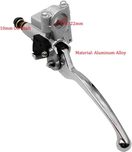 Miniatura 4 de Cilindro de palanca maestro de freno hidráulico derecho de 7/8 pulgadas para 50cc 70cc 90cc 110cc 125cc Pit Dirt Bike ATV Quad Scooter ciclomotor