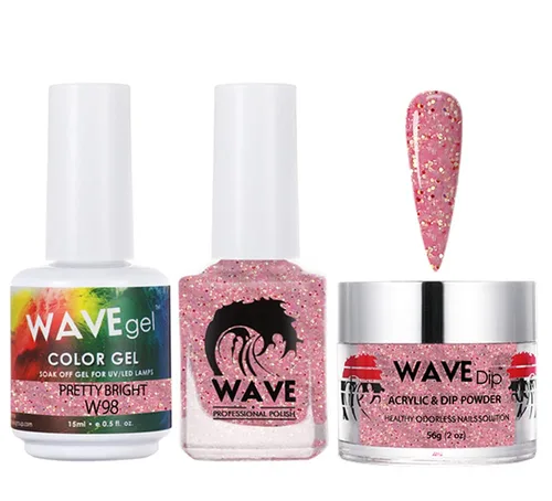 Miniatura 112 de WAVEGEL - Juego de gel de remojo, laca de uñas y polvo acrílico a juego - Colección Simplicity - #P109 Blizzard