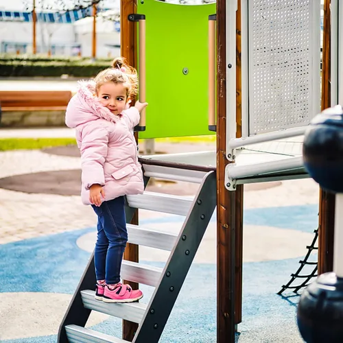 Miniatura 7 de SELEWARE Asa de seguridad para patio de recreo de 17 pulgadas, mango de madera para niños, asas de agarre para patio de juegos, casa de árbol