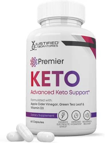 Premier Keto ACV Pills 1275 mg Keto Support Blend Alternativa a las gomitas formuladas con vinagre de sidra de manzana, aceite de oliva extra virgen