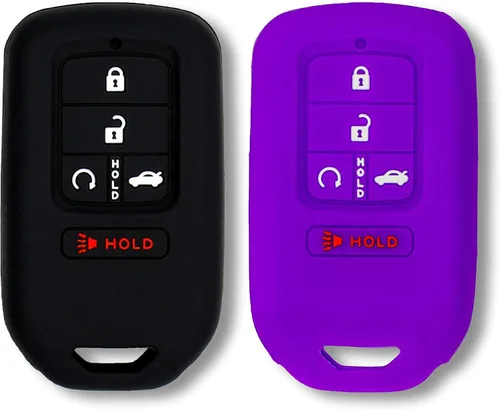Miniatura 10 de Autobase Funda de silicona para llavero Honda Civic Accord HR-V CR-V Pilot Sport SI EX EX-L Touring 2022 2023 2024 2025 2026 Funda de protección