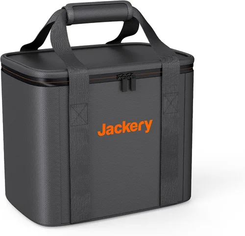 Bolsa de Transporte Jackery (Tamaño S) para Estación de Energía Portátil Explorer 240/240 v2/300/300 Plus/500 - Negra (Estación de Energía No