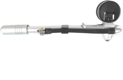Miniatura 2 de Hill Country Customs Bomba de choque de aire de 60 PSI con mango de metal para suspensión trasera Harley - HC-AP