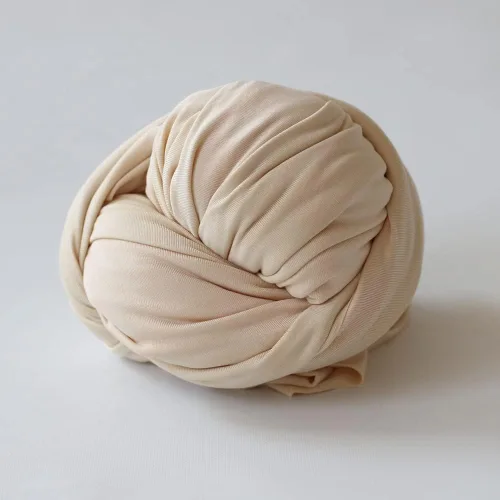 Miniatura 2 de Coberllus Manta elástica sin arrugas para bebés recién nacidos, para sesión de fotografía (beige)