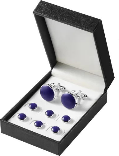 Miniatura 40 de Zealmer gemelos de acero inoxidable 316L para hombres, negocios, bodas, 1 par