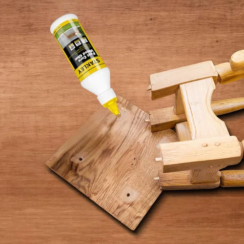 Miniatura 4 de STANLEY D4 - Pegamento para madera de curado rápido, 1 x 13.5 onzas, alta resistencia, secado rápido, perfecto para carpintería, muebles y más