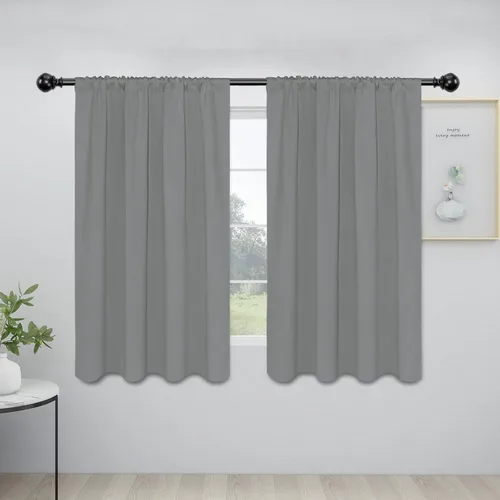 Miniatura 90 de Easy-Going - Cortinas opacas con bolsillo para varilla para el dormitorio, cortinas para ventanas que oscurecen la habitación o la sala de estar
