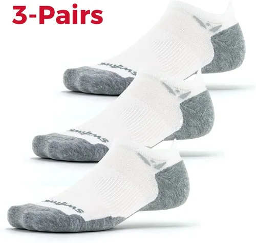 Miniatura 2 de Swiftwick - MAXUS ZERO Tab (3 pares) calcetines para correr y golf, cojín máximo