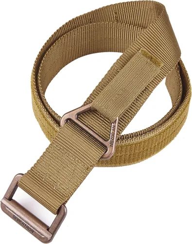 Seibertron Hombres Utility TDU 1.75 pulgadas Nylon Tactical CQB/Rigger's Militar Combat Duty Cinturón Hebilla de Metal