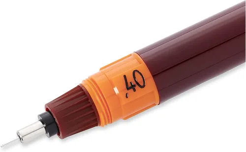 Miniatura 3 de Rotring Isograph Plumas para dibujo técnico. Juego de 3 unidades, Marrón
