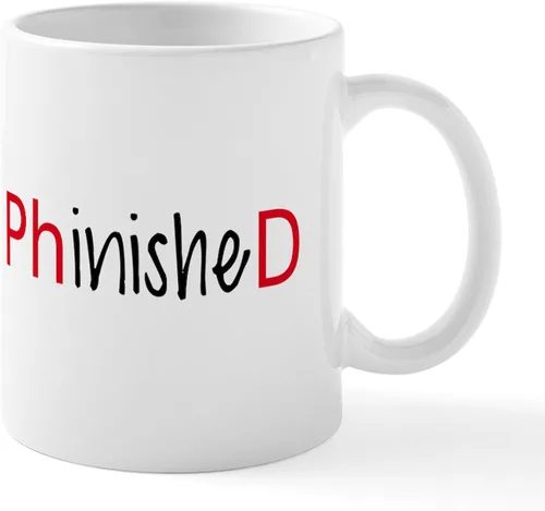 Miniatura 22 de CafePress Knitting Phd (Projects Half D Mug 11 oz (11.0 fl oz) Taza de café de cerámica