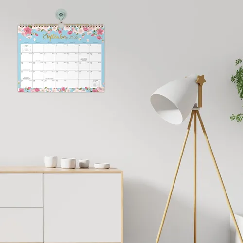 Miniatura 5 de Calendario 2026 – Calendario de pared 2026, 11 x 8.5 pulgadas, enero de 2026 a diciembre de 2026, planificador de pared grande de 12 meses, gancho