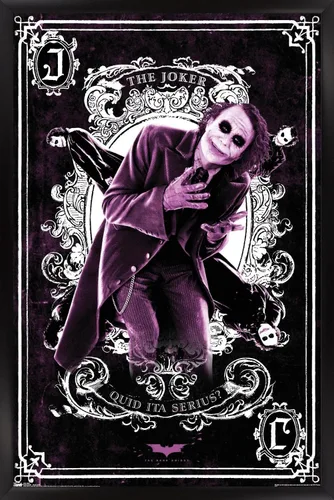 Miniatura 9 de Trends International Póster de pared de DC Comics Movie - The Dark Knight - The Joker Playing Card - Póster de pared, 14.725 x 22.375 pulgadas