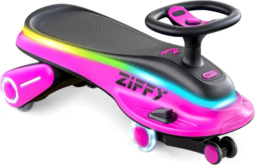 Miniatura 11 de Coche eléctrico con luz JOVA ZIFFY 45W 5.5A con pedal, batería recargable, coche oscilante 2 en 1, juguete de paseo de 2 velocidades, antivuelco